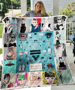 Audrey Hepburn Quilt Blanket Th0107 - The Iconic Actress for Fans