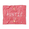 Aunt Blanket Aunt Auntie Bedding Set - Best Gift for Aunts from Nephews and Nieces