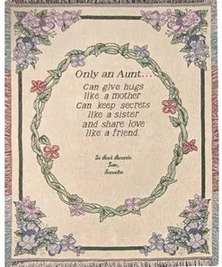 Aunt Throw Blanket for Aunts