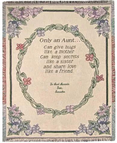 Aunt Throw Blanket for Aunts