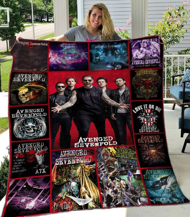 Avenged Sevenfold Premium Fleece Blanket Gift for Fans Quilt Bedding Set Hvt200609