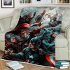 Avenger Marvel Gift for Fan Comfy Sofa Throw Blanket Gift, Cute Full Size Quilt Bed Set