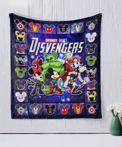 Avengers Quilt Blanket Featuring Your Favorite Characters