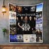 Awesome Dream Theater Collection Album Quilt Blanket for Progressive Metal Fans