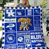 B240507 Kentucky Wildcats Quilt Blanket - Perfect for Fans of Kentucky Wildcats