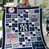 B310506 Quilt Bedding Set New York Yankees with Bed Set Queen