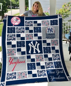 B310506 Quilt Bedding Set New York Yankees with Bed Set Queen