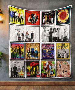B-52's Album Covers Quilt Bedding Set - Ideal for New Wave Fans