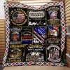 BC Proud Woman Veteran Quilt Blanket: Show Your Support