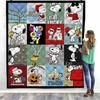 BC Snoopy Christmas Quilt Blanket for Your Festive Decorations