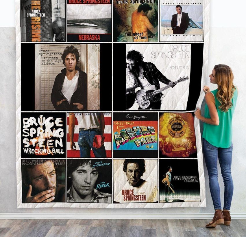 BEDding With a Boss- Bruce Springsteen Quilt Set