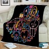 BTS Fan Art Cartoon Quilt Blanket: A Comfy and Cute Gift for Any Fan