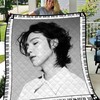 BTS SUGA Min Yoongi Long Hair Quilt Bed Set - a Must-Have for Fans