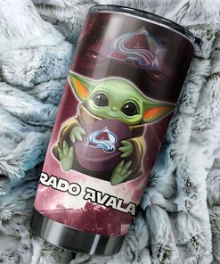 Baby Yoda Loves This Colorado Avalanche NHL Tumbler, You Will Too!