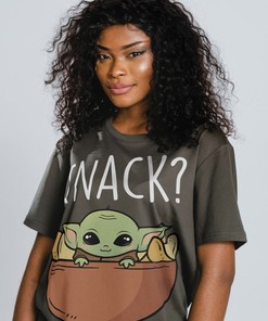 Baby Yoda Snack Time UNISEX T-shirt for Fans of The Mandalorian