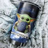 Baby Yoda Toronto Maple Leafs NHL Tumbler - A Must-Have for Every Star Wars and Hockey Fan