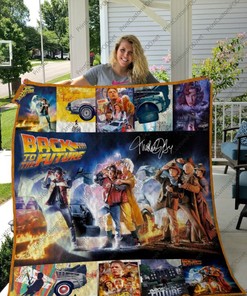 Back to the Future Sci-Fi Quilt Blanket - Relive the Iconic Movies