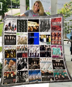 Backstreet Boys Limited Edition Quilt Blanket M310733