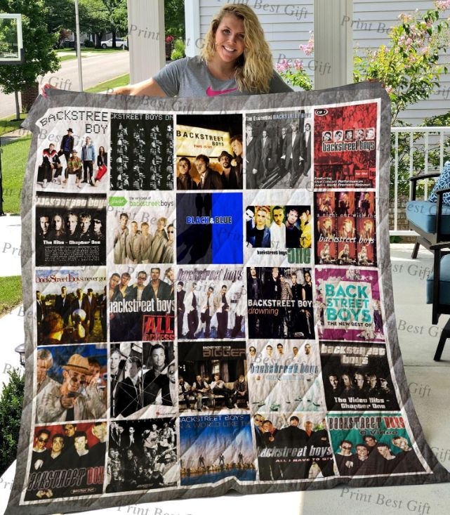 Backstreet Boys Limited Edition Quilt Blanket M310733