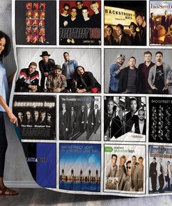 Backstreet Boys Quilt Bed Set 01 for Music Fans