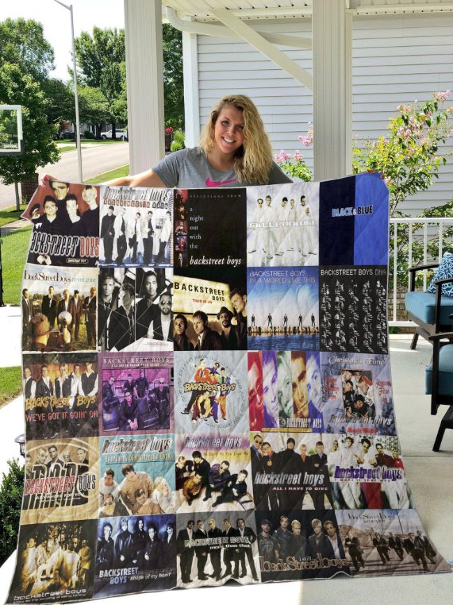 Backstreets Boys Nostalgic Quilt Blanket for Fans