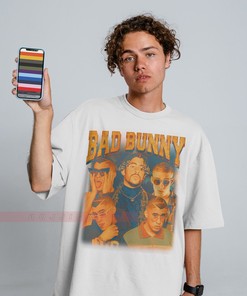 Bad Bunny Tribute Rap Shirt Featuring Benito Antonio and Stylish Vintage Flair