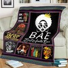 Bae Best Auntie Ever Blanket - Cozy and Sentimental Gift for a Special Auntie