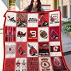 Ball State Cardinals NCAA Quilted Bedspread for a Vibrant and Soft Bed