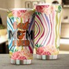 Baltimore Orioles MLB Tumbler for Best Moms Ever with flower design and MLB logo