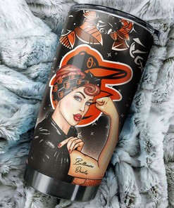 Baltimore Orioles MLB Tumbler for Strong Baseball Moms