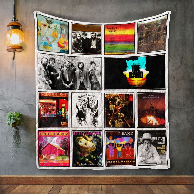 Band Album Covers Quilt Bedding Set - Perfect For Music Lovers