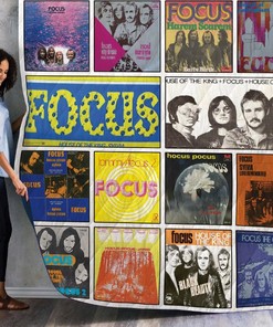 Band Focus The Great Collection Quilt Bedding Set for Music Fans