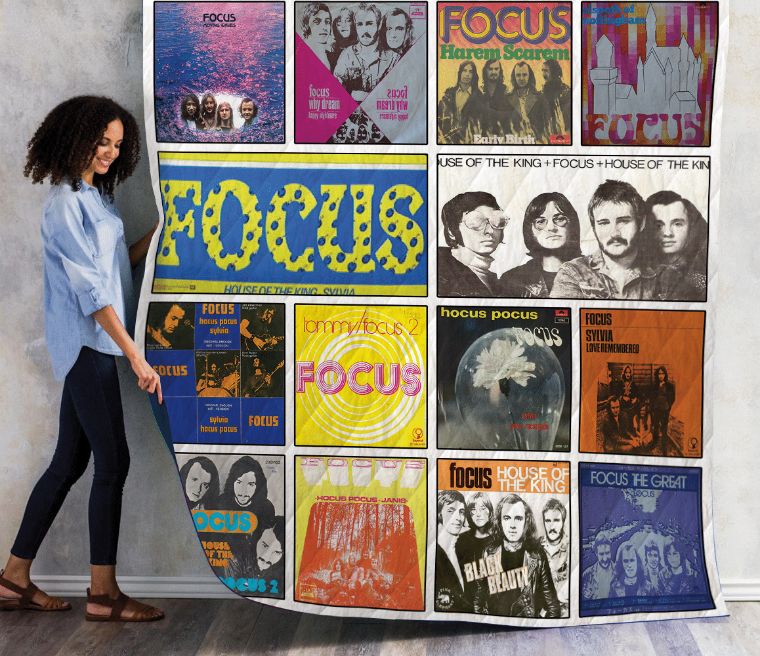 Band Focus The Great Collection Quilt Bedding Set for Music Fans