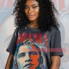 Barack Obama Homage Shirt, Retro Vintage Tee for Men, Political President Top, Obama Supporter Clothing