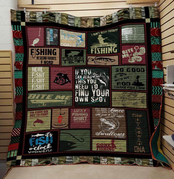 Bass Fishing Washable Handmade Quilt Bedding Set - For The True Bass Fishers