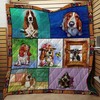 Basset Hound Dog Quilt Blanket for Animal Lovers