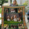 Basset Hound Dog Quilt Blanket for Pet Lovers