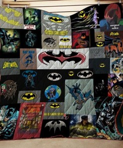 Batman Fabric 3D Personalized Customized Quilt Bedding Set