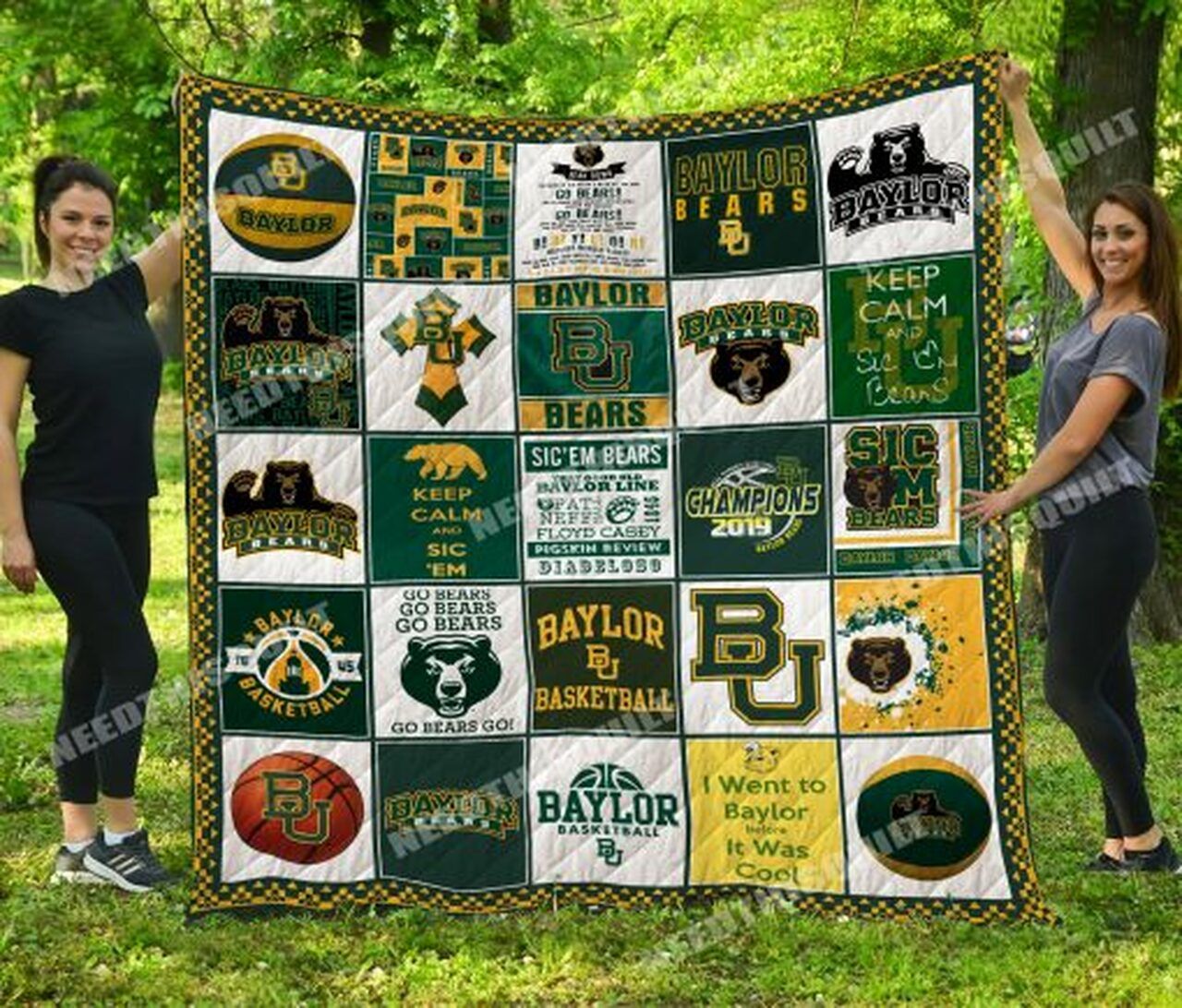 Baylor Bears Colorful Ncaa Quilt Bedding Set - Perfect for Sports Fans