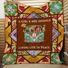 Be Peaceful, Live Peace: Hippie Bus Quilt Bedding Set for Fans of All Ages