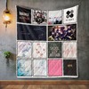 Beautiful BTS Bangtan Boys Albums Quilt Blanket - Perfect for Fans