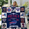 Beautiful Buffalo Bills Collection Quilt Blanket - A Must-Have for Fans