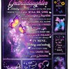 Beautiful Butterfly Galaxy Themed Blanket for Granddaughters