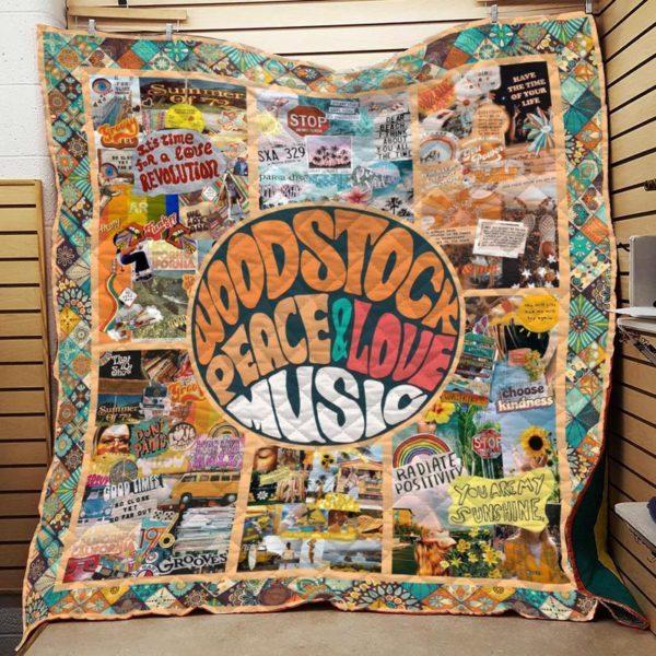 Beautiful Hippie 3D Quilt Blanket D0404 82o35 for Fans