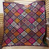 Beautiful Mandala Design on Hippie Quilt Bedding Set for Fans