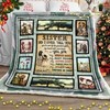 Beautiful Sister Fleece Quilt Blanket Gift Set with Quotes