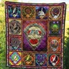 Beautiful The Grateful Dead Head Gift for Music Fan Quilt Bedding Set