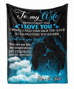 Beautiful To My Wife You Are My Life Quilt Bedding Set for Wife From Husband
