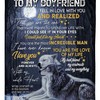 Beautiful Wolf To My Boyfriend I Fell In Love With You Quilt Blanket for a Special Touch