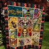 Bee TNT0604 1 Quilt Blanket with Full Size Quilt Bed Set